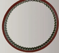 Ремень протяжный верхний (1368×50+10×6) HUALIAN Для приводных ремней